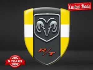 Dodge Distintivi Bombati Qualità Chic Etichette Cupola Top